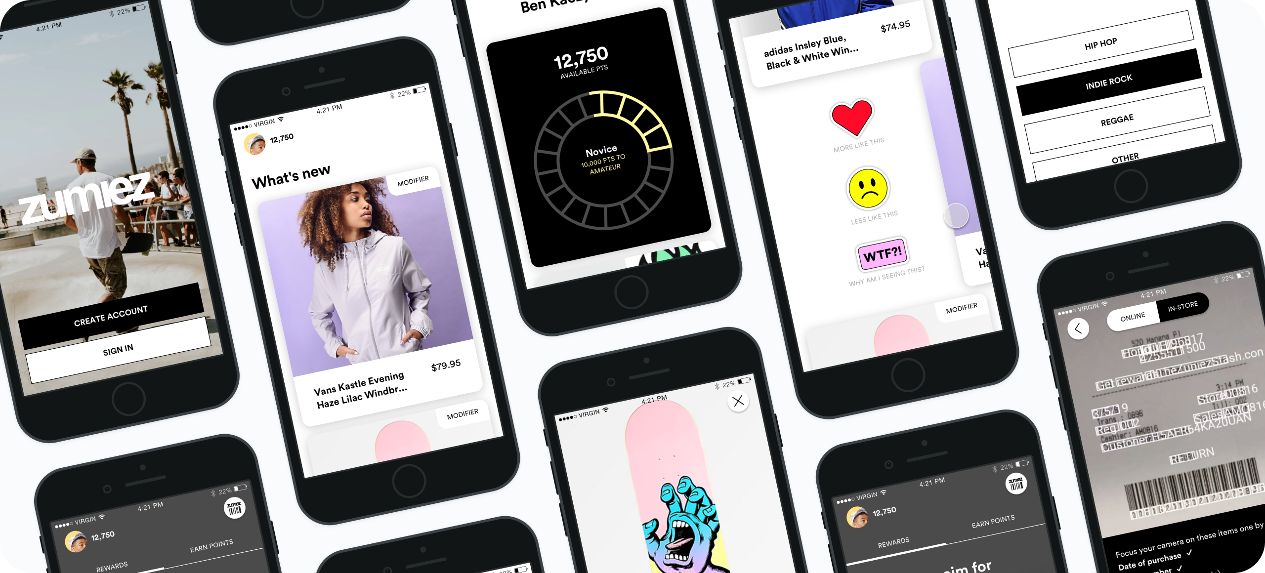 Zumiez Brand Loyalty App